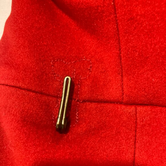 Vtg army military marine parade red embroidered mens mess dress jacket small - Picture 7 of 9